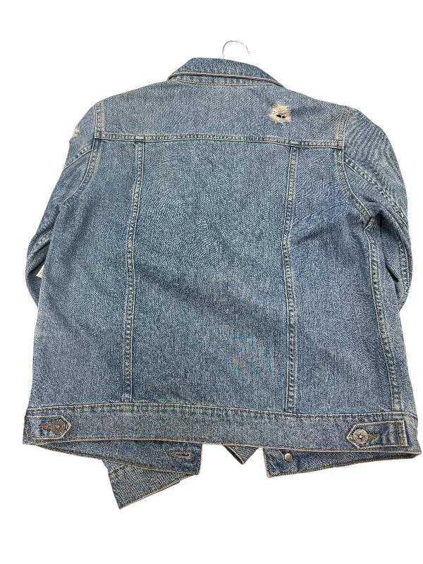 Jacket Denim By Dl1961 In Blue Denim, Size: S Rugged Men's Outdoor 