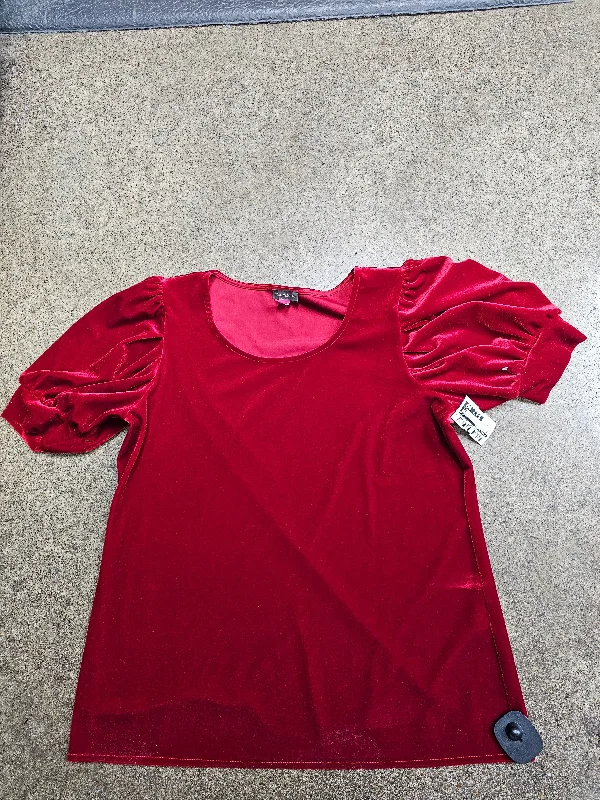 Top Ss By Vince Camuto In Red, Size:M Practical Men's Quick