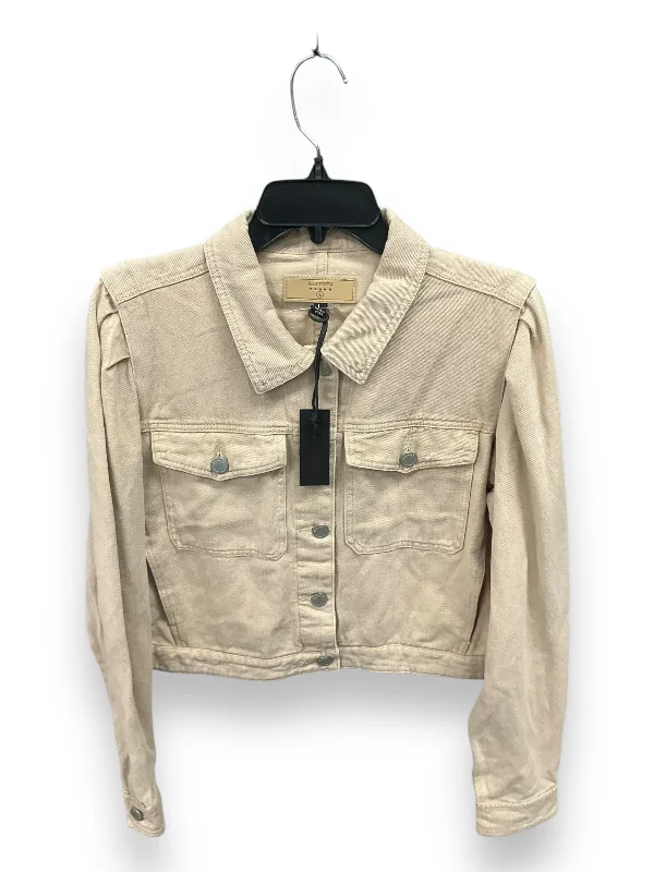 Jacket Denim By Blanknyc In Tan Denim, Size: L Earthy Men's Sustainable 