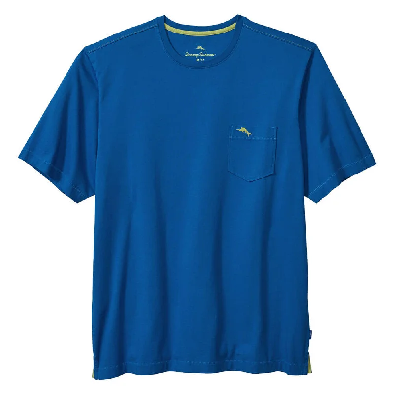 Tommy Bahama Big & Tall New Bali Skyline T-Shirt - Cobalt Sea Adventure