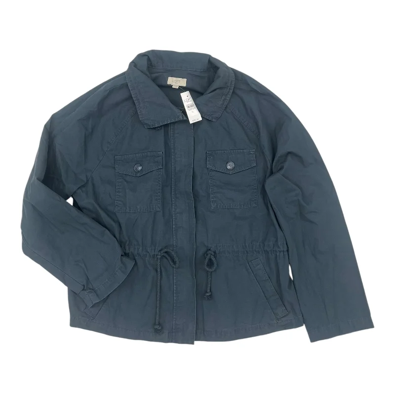 Jacket Utility By Loft In Blue, Size:Xl Practical Men's Quick