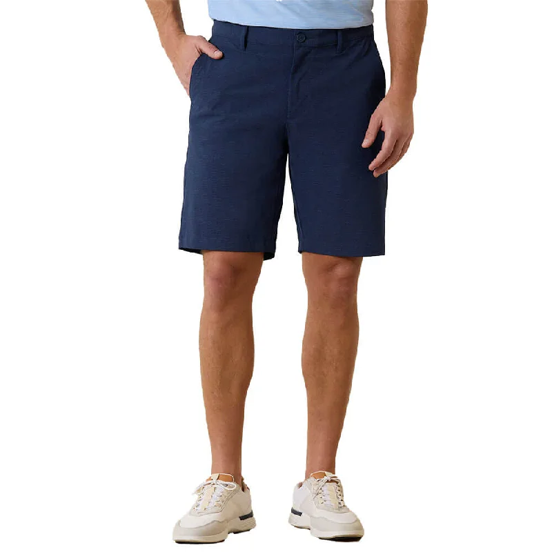 Tommy Bahama Big & Tall Chip Shot Shorts - Ocean Deep Laid