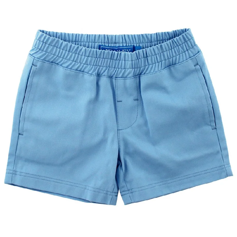 Seaside Pull On Short- Harbor Blue Vintage Men's 1970S Disco