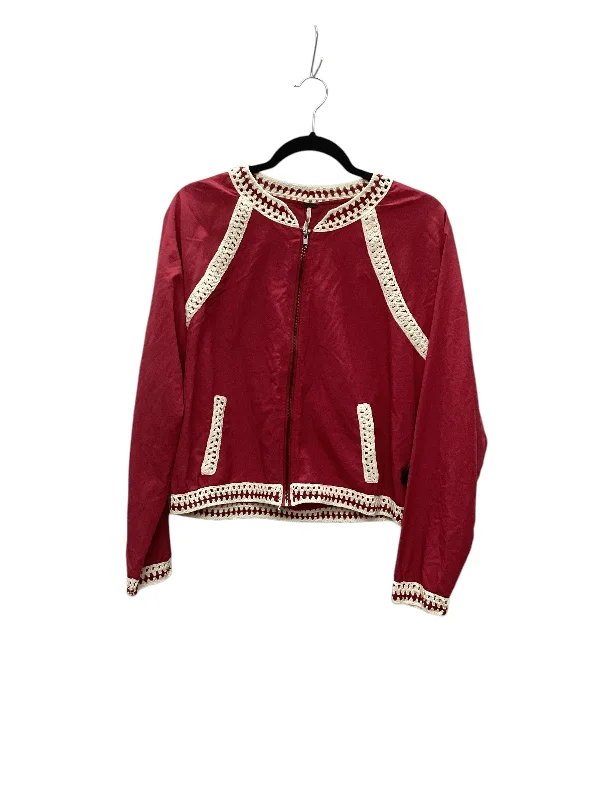 Jacket Other By Free People In Red, Size: L Classic Men's Pin