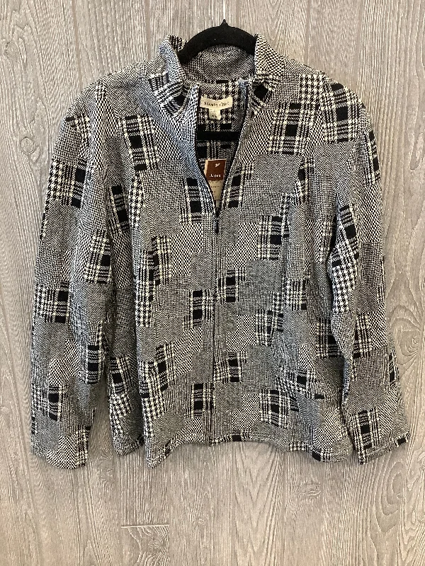 Jacket Other By Coldwater Creek In Plaid Pattern, Size: 1x Sporty Men's Athleisure 