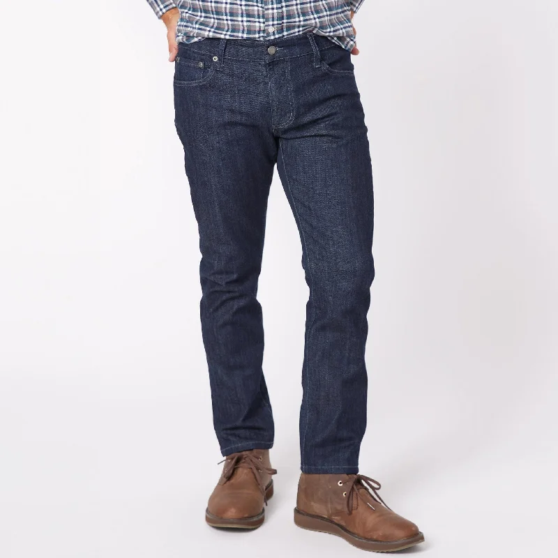 Indigo Wash Essential Jeans Earthy Men's Sustainable 