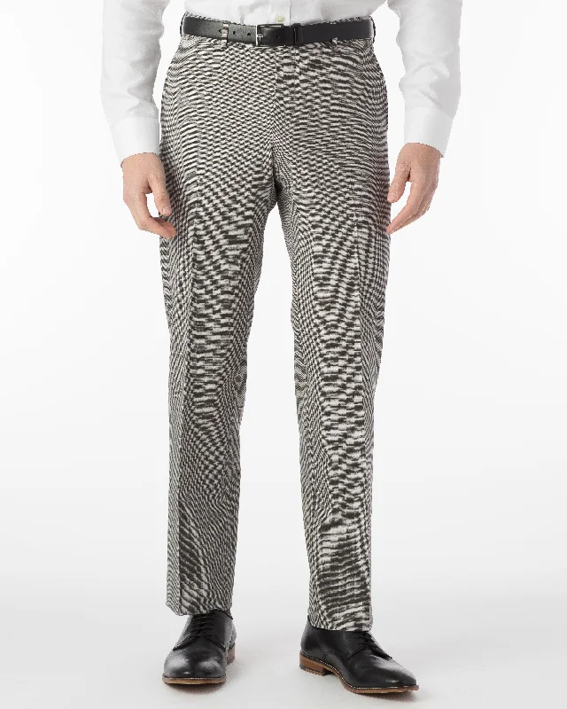 Ballin Pants - Soho Black & White Houndstooth Rugged Men's Outdoor 