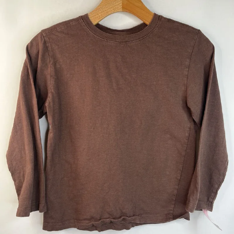 Size 9: Zara Brown Long Sleeve Shirt Sophisticated Men's French