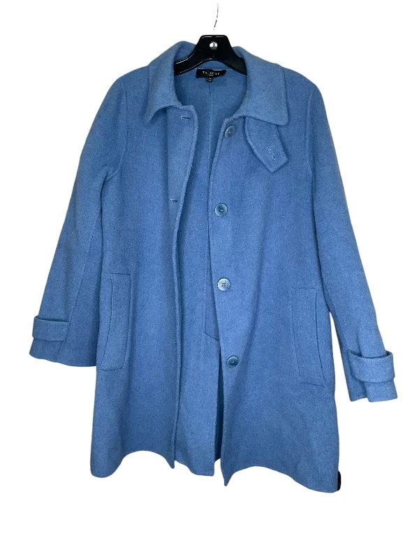 Coat Peacoat By Talbots In Blue, Size: Lp Business