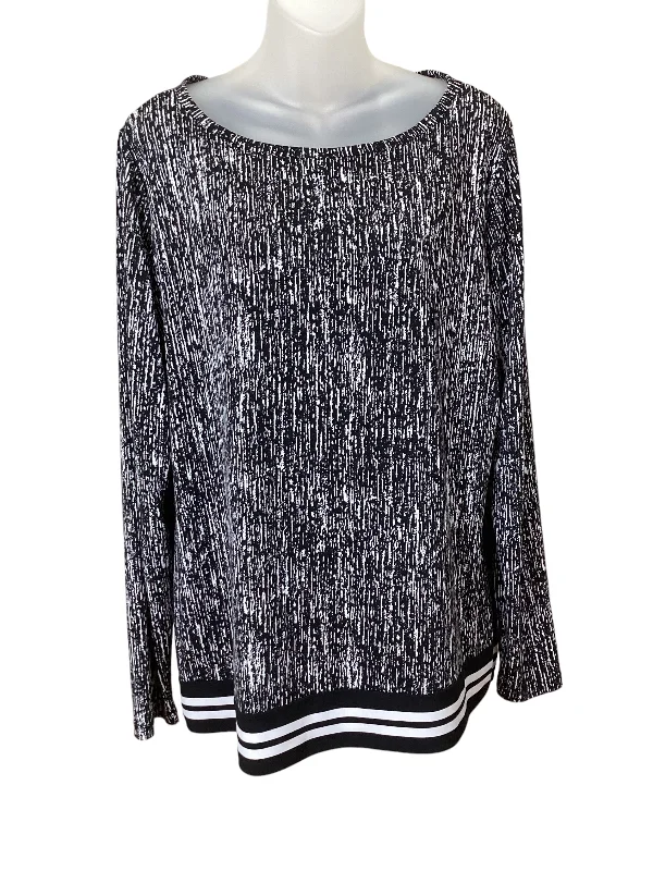 Top Long Sleeve Designer By Michael Kors  Size: Xl Vacation