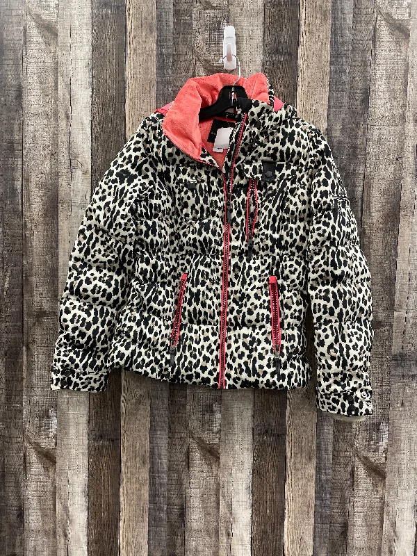 Coat Puffer & Quilted By Cme In Animal Print, Size: M Artistic Men's Hand