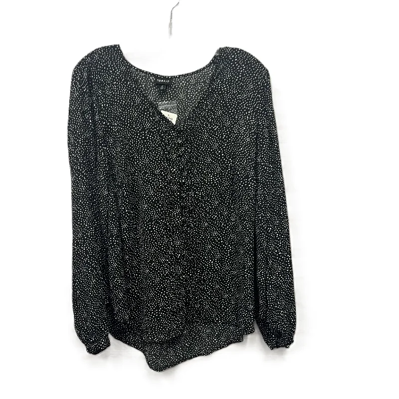 Top Long Sleeve By Torrid In Black, Size: L Monochromatic All