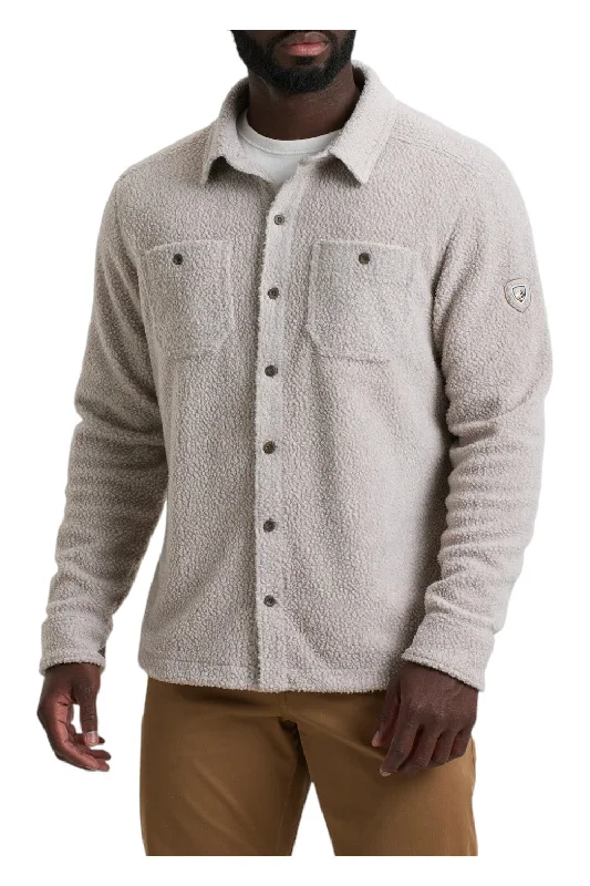 KÜHL Men's Nomad Fleece Overshirt Unique Men's Upcycled