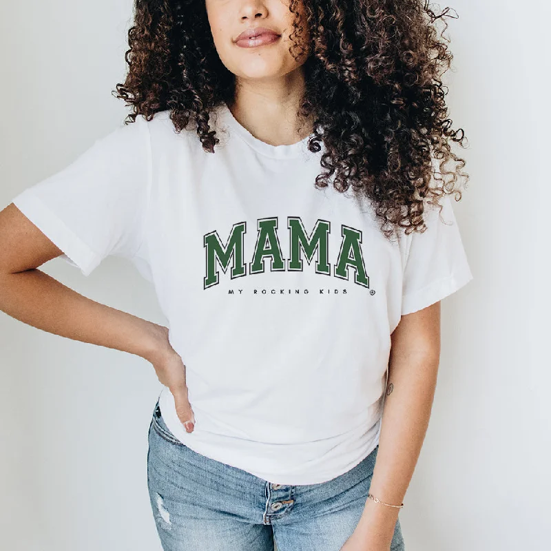 Mama College Logo T-Shirt Artistic Men's Hand