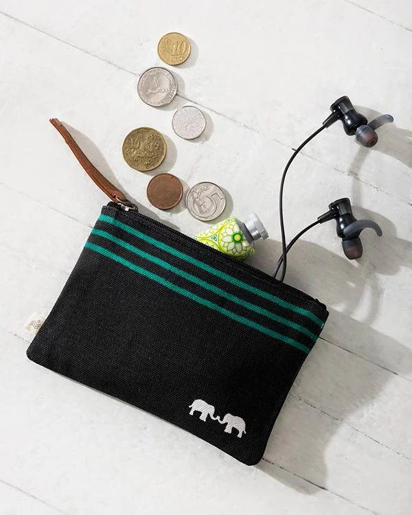 Mini Ele Pouch Unique Men's Upcycled