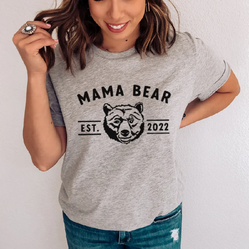 In The Wild Mama Bear Established T-Shirt Sharp Men's Italian