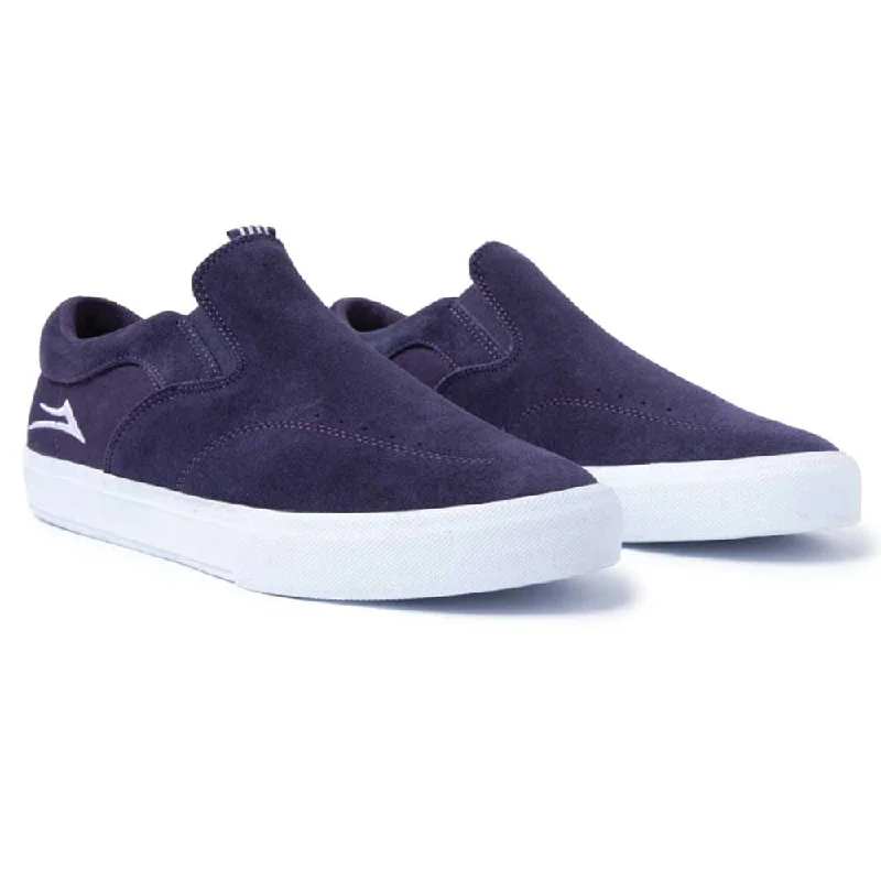 Lakai Owen Vlk Skate Shoes - Grape/Suede Street