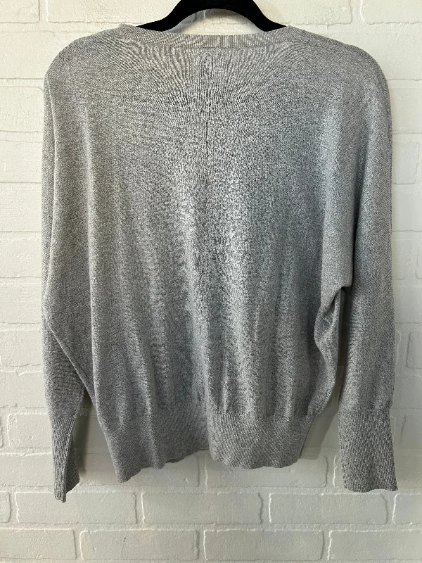 Top Long Sleeve By Nic + Zoe In Grey, Size: M Refined Men's European