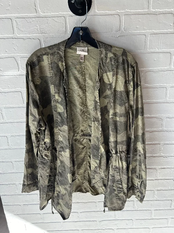 Jacket Shirt By Knox Rose In Camouflage Print, Size: Xxl Cool Men's Skate