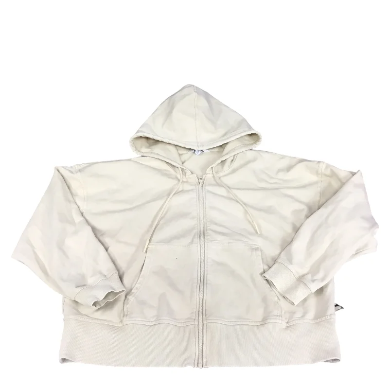 Athletic Jacket By Joy Lab In Cream, Size: Xl Modern Men's Tech