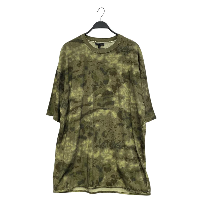 YEEZY/Camouflage T-Shirt/L Polished Men's Silk