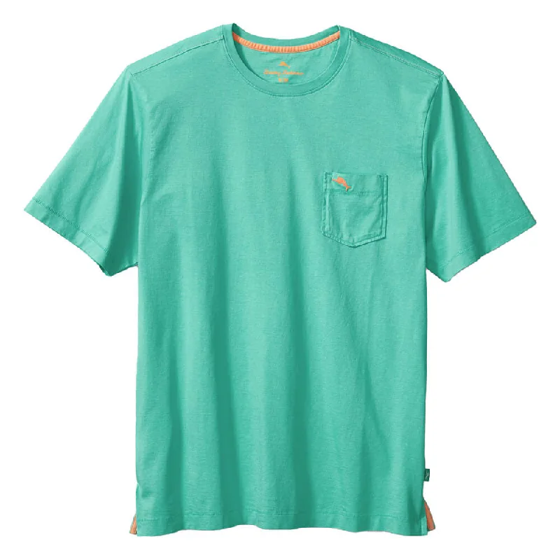 Tommy Bahama Big & Tall New Bali Skyline T-Shirt - Kohala Teal Preppy Men's College