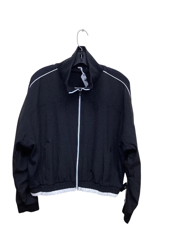 Athletic Jacket By Athleta In Black & White, Size: M Adventure