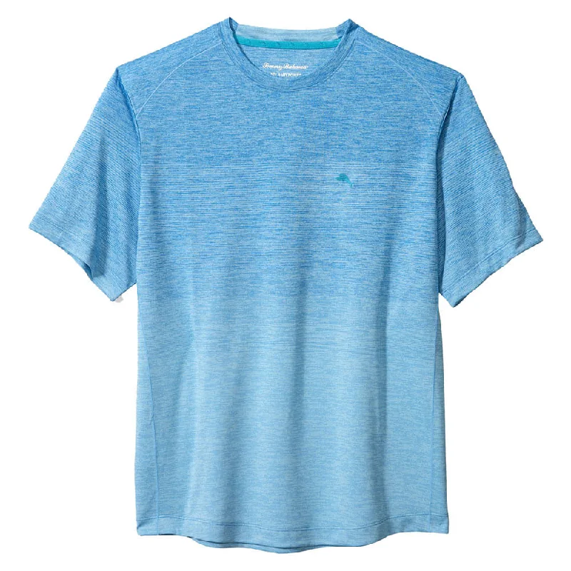 Tommy Bahama Oasis Fade Crew T-Shirt - Banff Blue Traditional Men's Country