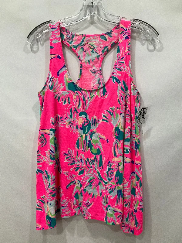 Neon Top Sleeveless Lilly Pulitzer, Size Xs Tailored