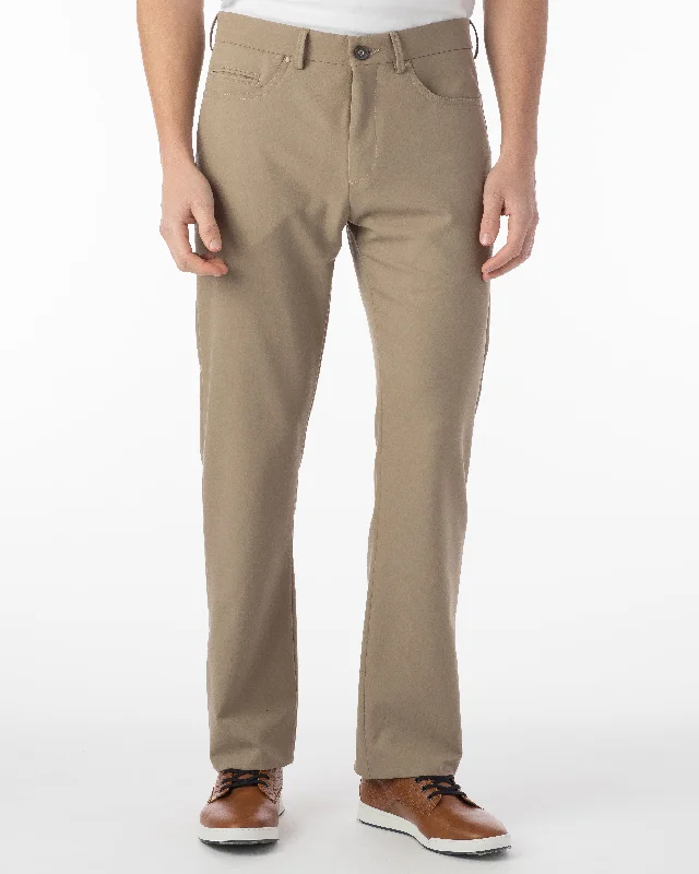 Ballin Pants - Crescent Commuter Bi-Strech Gabardine - Khaki Tailored