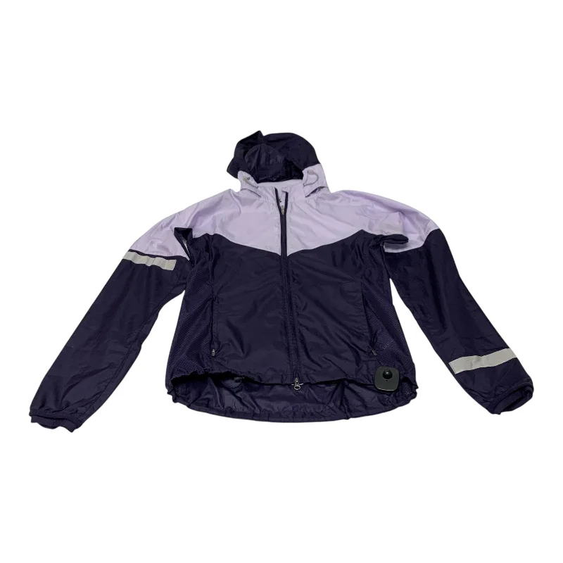 Athletic Jacket By Nike Apparel In Purple, Size: S Practical Men's Quick