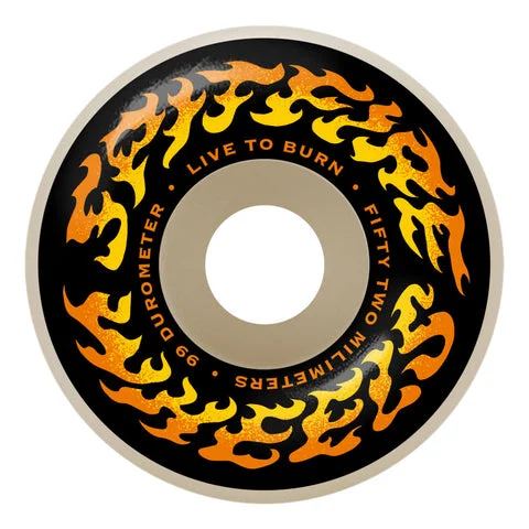 Spitfire 99 Torched Script Skateboard Wheels 52mm Cozy Men's Winter