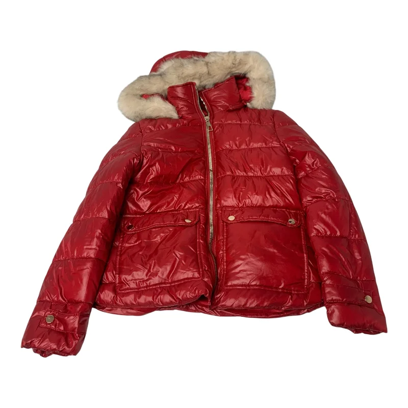 Jacket Puffer & Quilted By Ymi In Red, Size: M Stylish Men's Neon