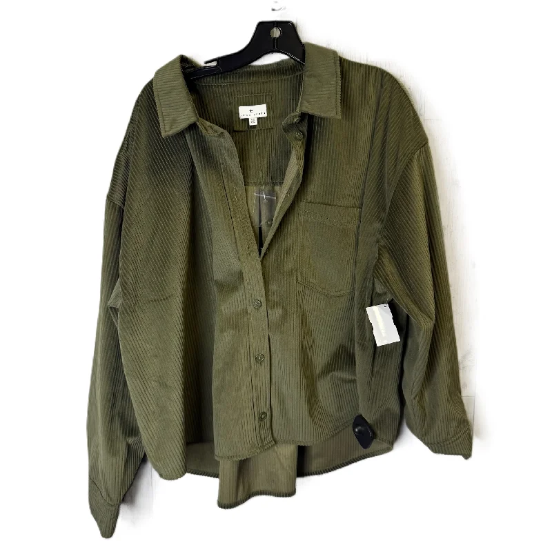 Jacket Shirt By True Craft In Green, Size: 2x Traditional Men's Country