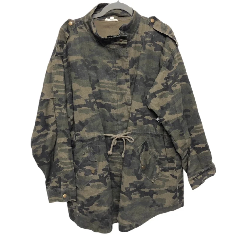 Jacket Utility By Oddi In Camouflage Print, Size: 3x Traditional Men's Country