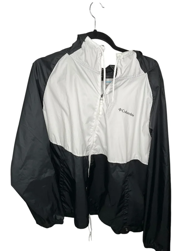 Jacket Windbreaker By Columbia In Black & White, Size: 3x Dynamic Men's High