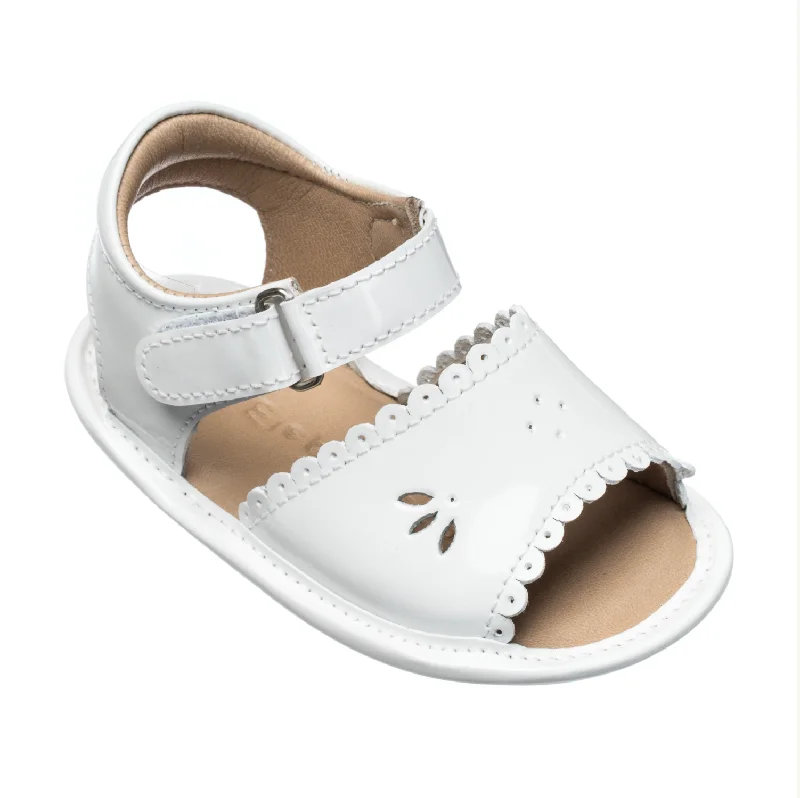 White Baby Sandal Modern Men's Geometric