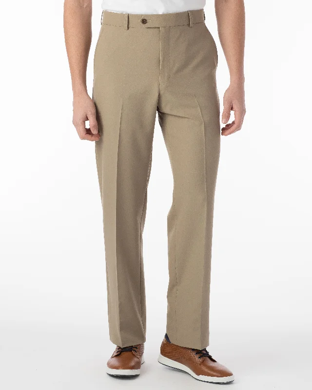 Ballin Pants - Dunhill Commuter Bi-Strech Gabardine - Khaki Tough Men's Tactical