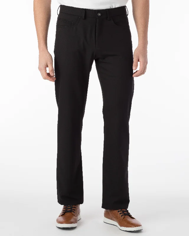 Ballin Pants - Crescent Commuter Bi-Strech Gabardine - Black Bohemian Men's Free