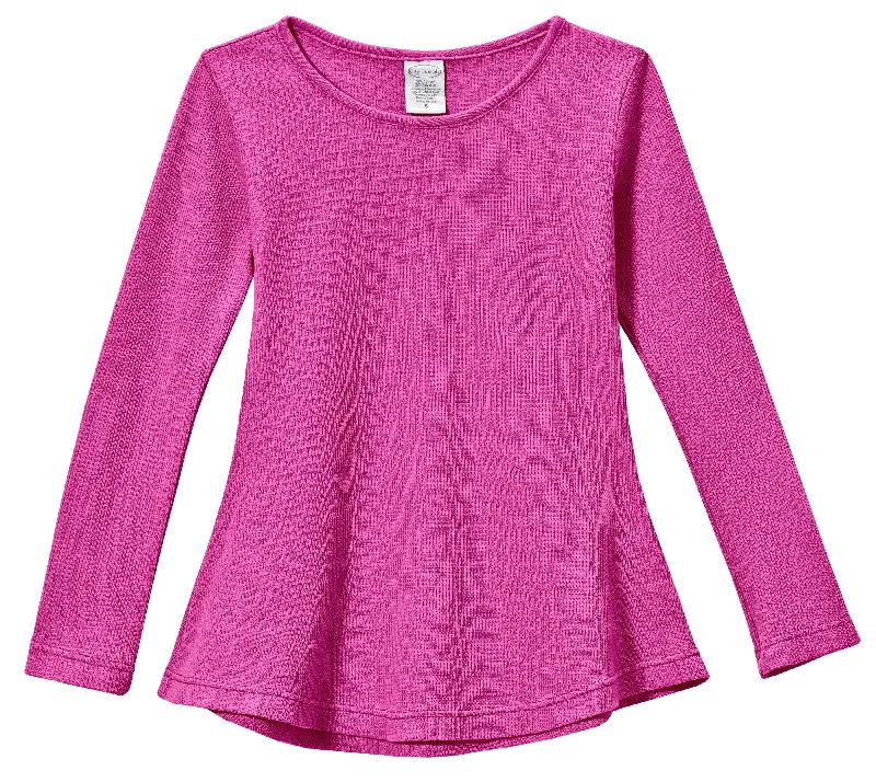 Girls Soft & Cozy Thermal Long Sleeve Tunic | Hot Pink Cozy Men's Sherpa