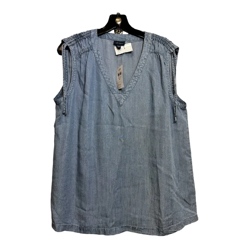 Top Sleeveless By J. Jill In Blue, Size: M Refined Men's Classic 