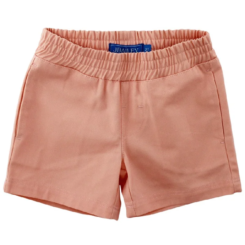 Seaside Pull On Short- Cantaloupe Refined Men's Classic 