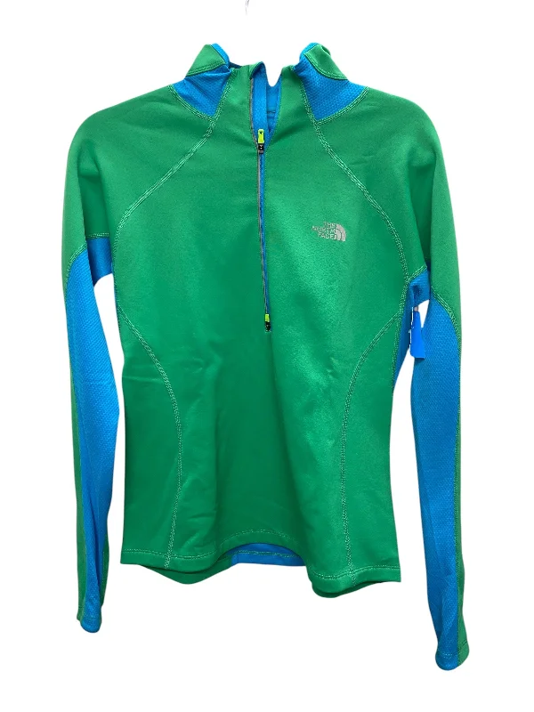 Athletic Jacket By The North Face In Blue & Green, Size: M Cool Men's Skate