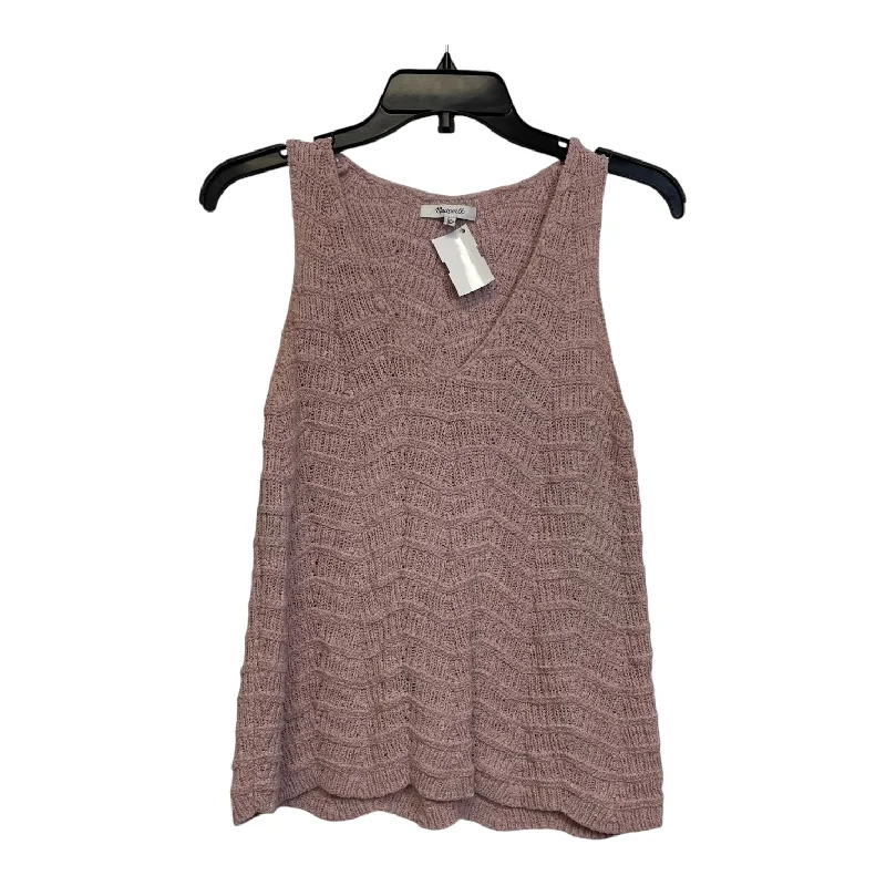 Top Sleeveless By Madewell In Pink, Size: Xs Practical Men's Quick