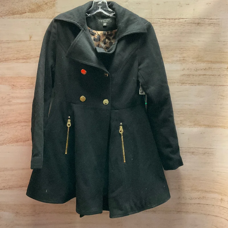 Coat Other By Laundry In Black, Size: S Tailored