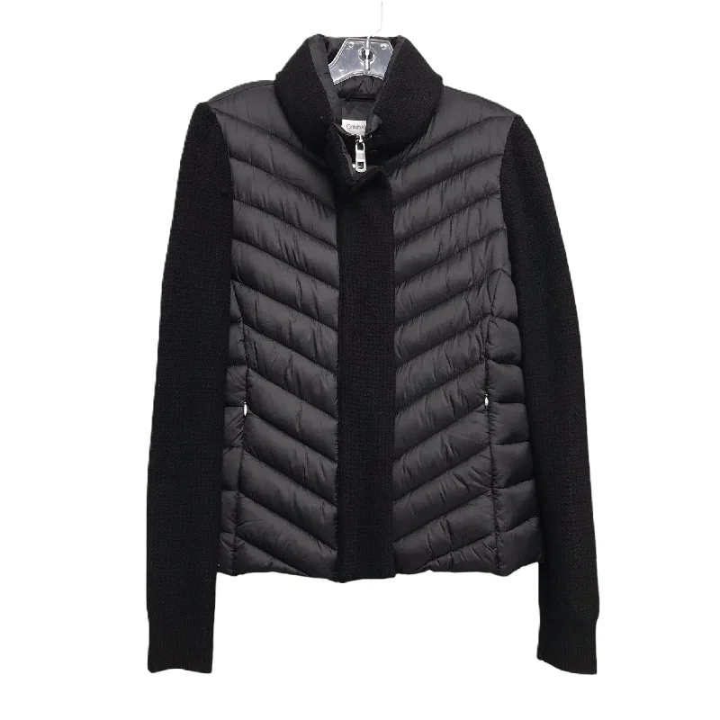 Coat Puffer & Quilted By Calvin Klein In Black, Size: M Beach