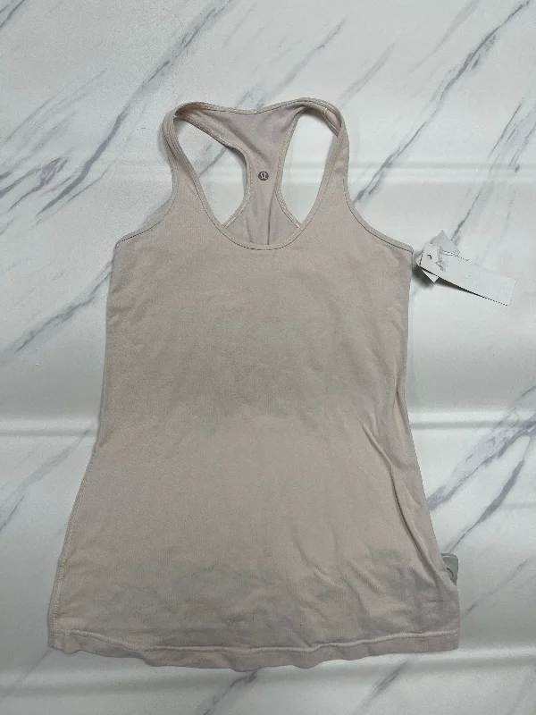 Athletic Tank Top By Lululemon  Size: 6 Beach