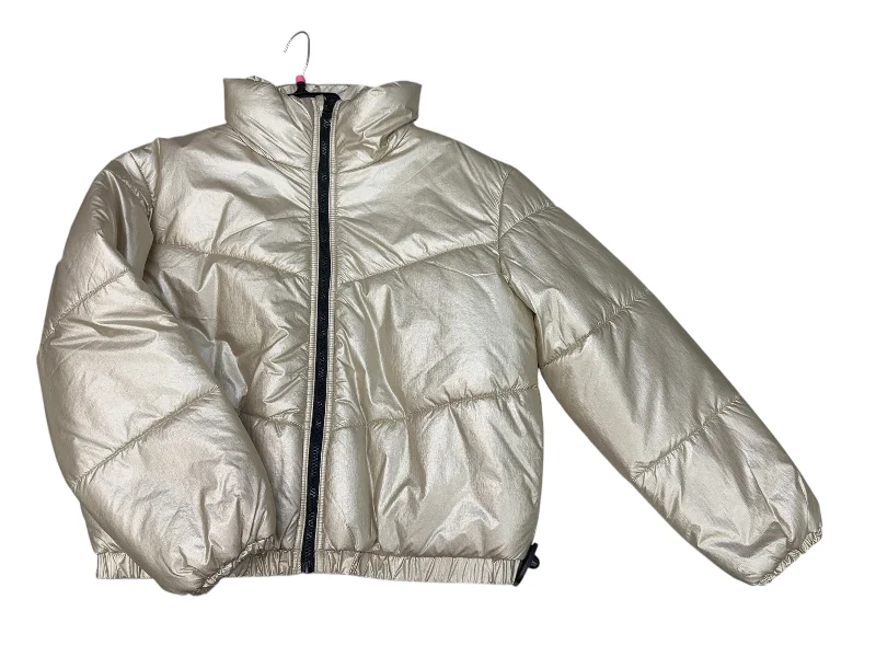 Jacket Puffer & Quilted By Wild Fable In Gold, Size: S Trendy Men's Bucket