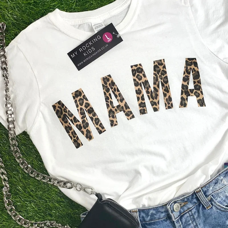 Mama Leopard T-Shirt 00 (MRK X) Refined Men's Velvet