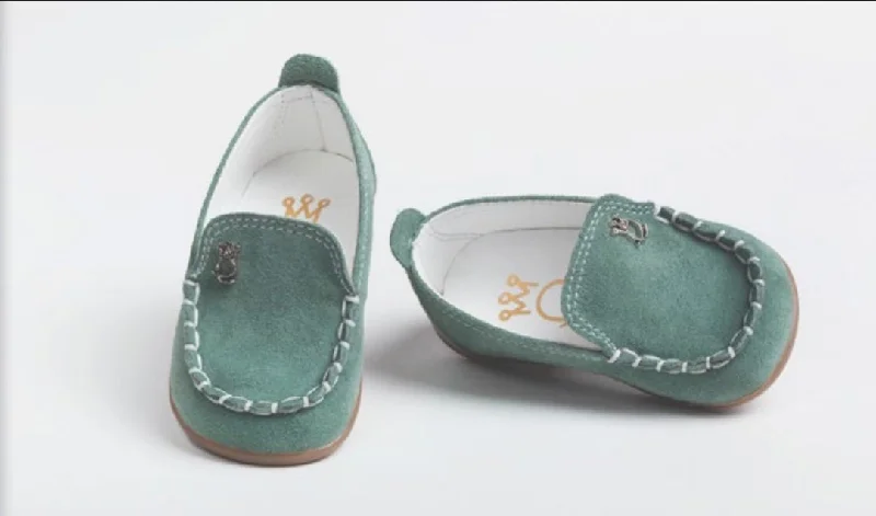 Boys Mint Suede Loafer Modern Men's Tech